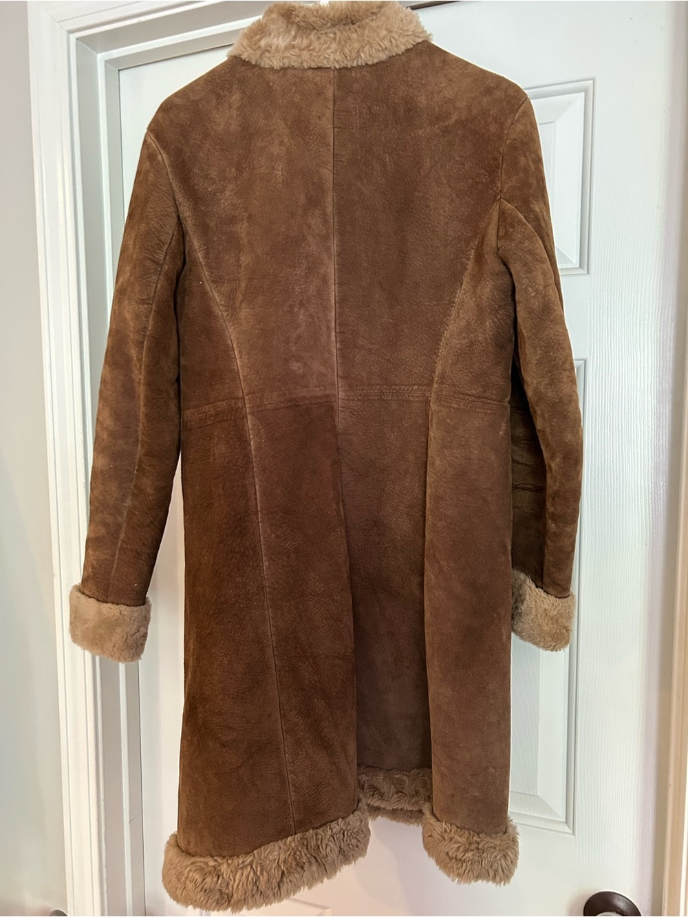 90s Guess Penny Lane Inspired Authentic Leather Coat - Picture 2 of 11